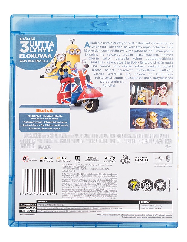 Kätyrit - Blu-Ray - Blu-ray-levyt - 10105444019 - 1