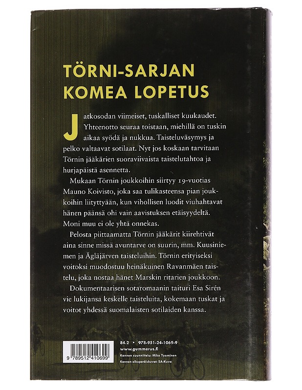 Törnin hurjat jääkärit - Esa Sirén - Kaunokirjallisuus - 10105444035 - 1