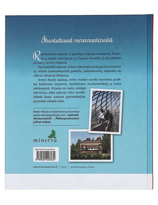 Rantaraiteilla : Helsingin ja Espoon merelliset pyöräilyreitit - Rautio, Antero - Tietokirjat ja oppaat - 10105444046 - 1