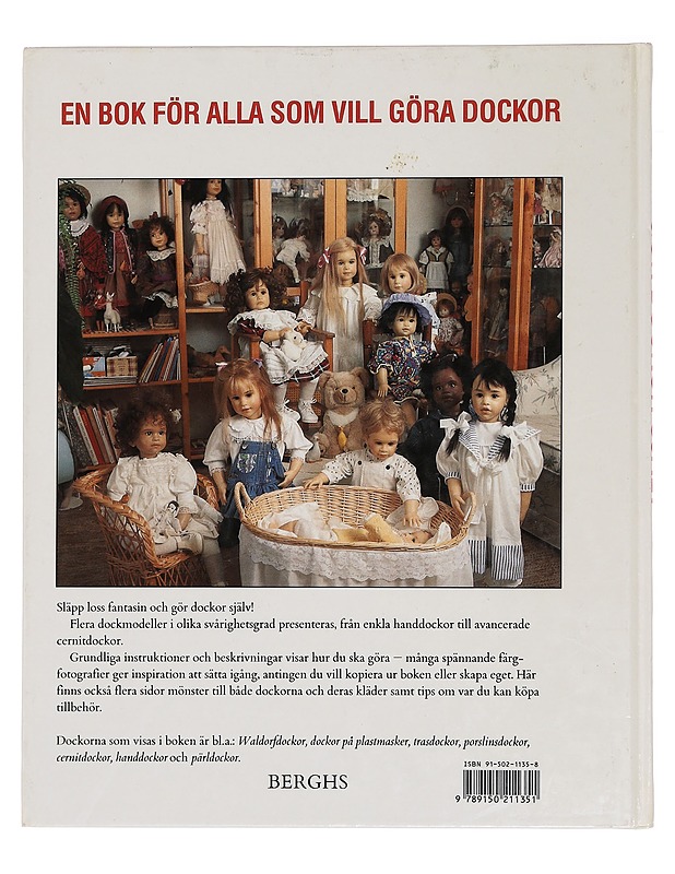 Gör dockor själv - Joner, Tone Bergli - Tietokirjat ja oppaat - 10105444058 - 1