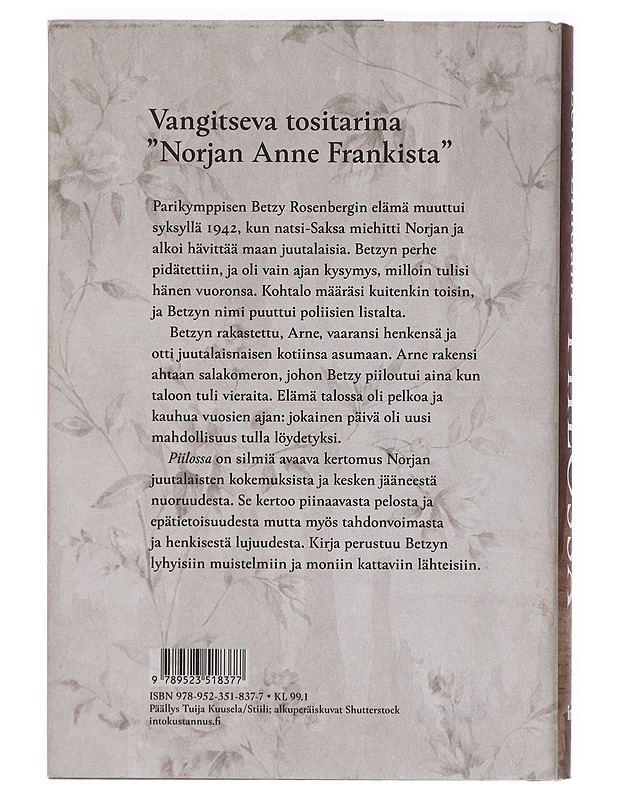 Piilossa : nuoren juutalaisnaisen selviytymistarina - Lindahl, Lena - Elämäkerrat ja muistelmat - 10105444067 - 1