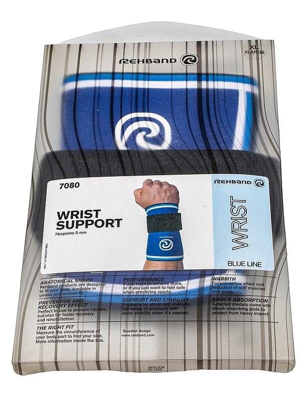 REHBAND 7080 Blue Line rannetuki, XL - Muut urheiluvälineet ja vapaa-aika - 10105444070 - 0