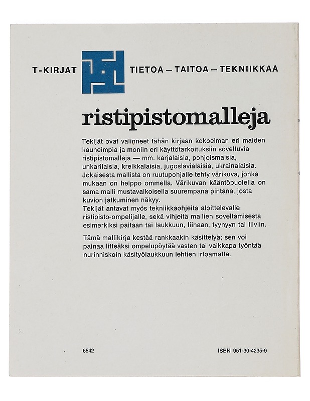 Ristipistomalleja - Pyykkö, Martta ; Mikkilä, Katinka - Tietokirjat ja oppaat - 10105444075 - 1