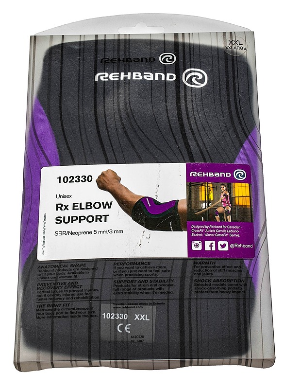REHBAND 102330 kyynärtuki, XXL - Muut urheiluvälineet ja vapaa-aika - 10105444096 - 0