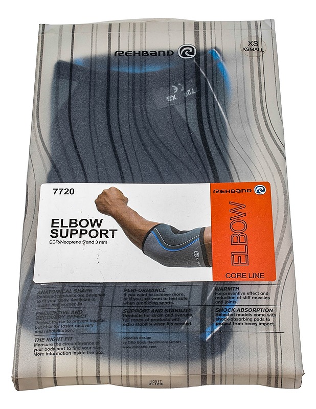 REHBAND 7720 kyynärtuki, XS - Muut urheiluvälineet ja vapaa-aika - 10105444107 - 0