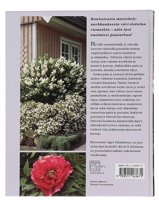Puutarhan puut & pensaat - Palmstierna, Inger - Harrastekirjat - 10105444120 - 1