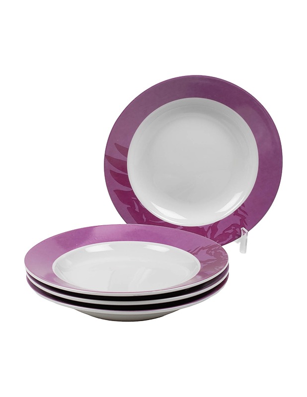 LUHTA syvä lautanen, 4 kpl - Lautaset ja kulhot - 10105444128 - 0