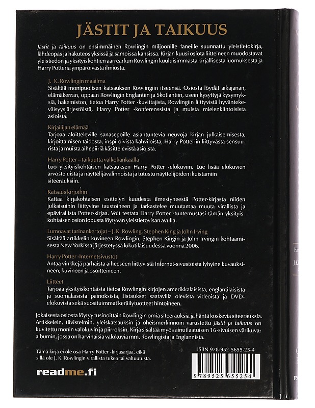 Jästit ja taikuus : Harry Potterin ja J. K. Rowlingin tarina - Beahm, George - Elämäkerrat ja muistelmat - 10105444148 - 1
