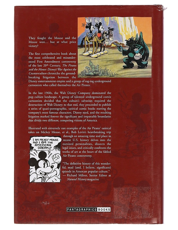 The pirates and the mouse : Disney's war against the counterculture - Bob Levin - Sarjakuvat - 10105444160 - 1