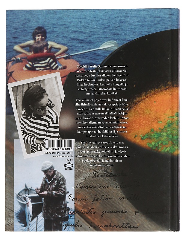 Sallisen saaressa : äidin parhaat kalareseptit - Sallinen, Tuomas - Ruokakirjat - 10105444171 - 1