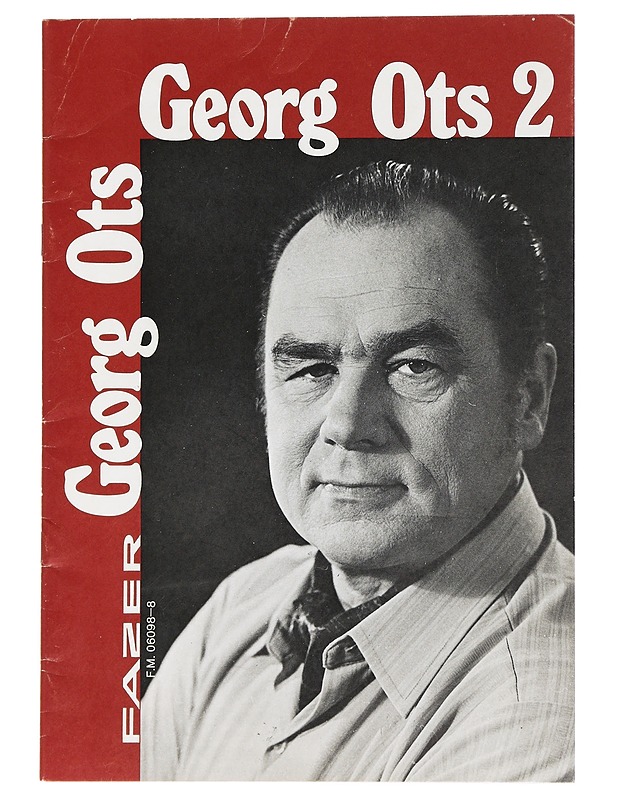 Georg Ots 2 - Ots, Georg - Musiikki- ja elokuvakirjat - 10105444173 - 0
