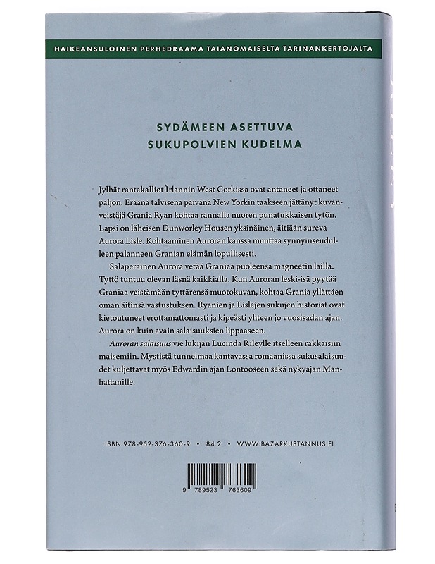 Auroran salaisuus - Riley, Lucinda - Romaanit ja novellit - 10105444194 - 1