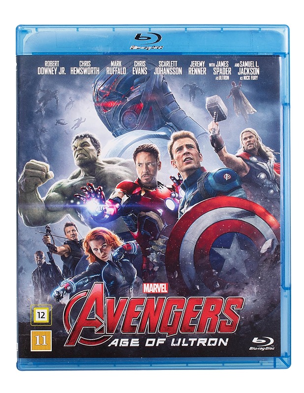 Avengers: Age Of Ultron -Blu-Ray - Blu-ray-levyt - 10105444201 - 0