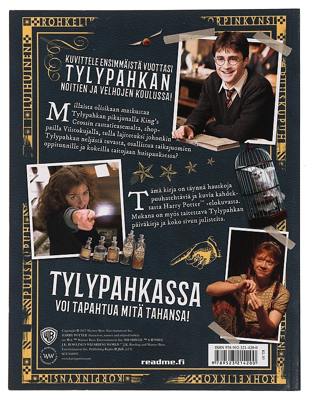 Harry Potter : Tylypahkan vuosikirja - kääntäjä: Tapani Lahtinen - Lastenkirjat - 10105444209 - 1
