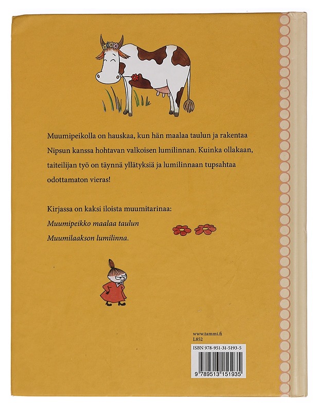 Muumipeikko maalaa ja rakentaa - Saarinen, Teemu - Lastenkirjat - 10105444243 - 1