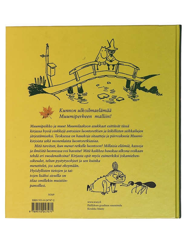 Muumipeikon luontoretki - Malila, Sami - Tietokirjat ja oppaat - 10105444248 - 1