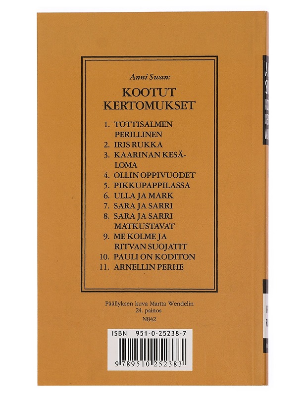Kootut kertomukset II: Iris rukka - Anni Swan - Nuorten kirjat - 10105444252 - 1