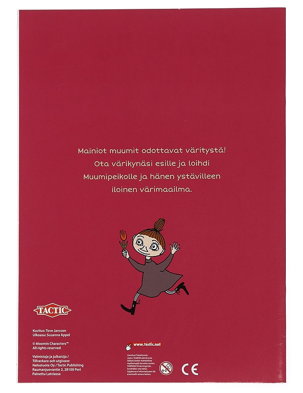 Muumien värityskirja - Lastenkirjat - 10105444284 - 1