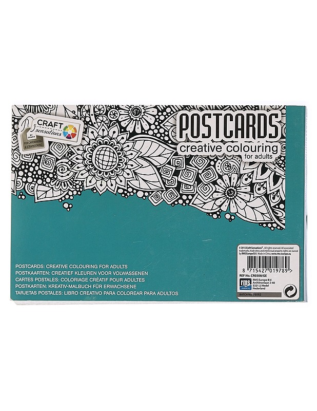 Creative colouring: Postcards - Taide- ja kulttuurikirjat - 10105444305 - 1