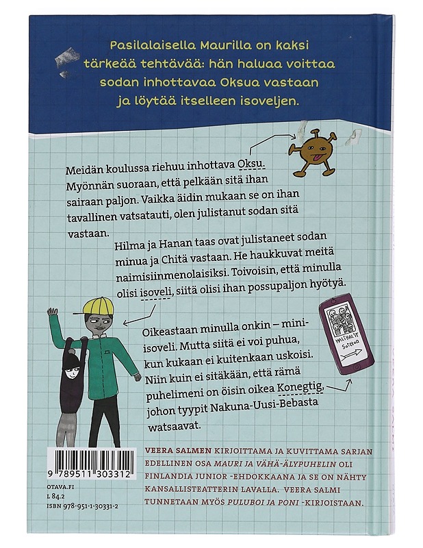 Mauri ja mini-isoveli - Salmi, Veera - Lastenkirjat - 10105444308 - 1