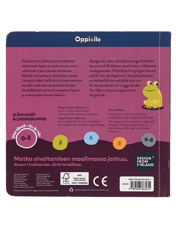 Kis, kis, kissanpentu : Kiss, kiss, kissemiss - Sironen-Hänninen, Sirpa - Lastenkirjat - 10105444315 - 1