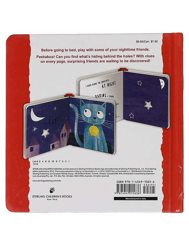 Peekaboo! At night - Lastenkirjat - 10105444320 - 1