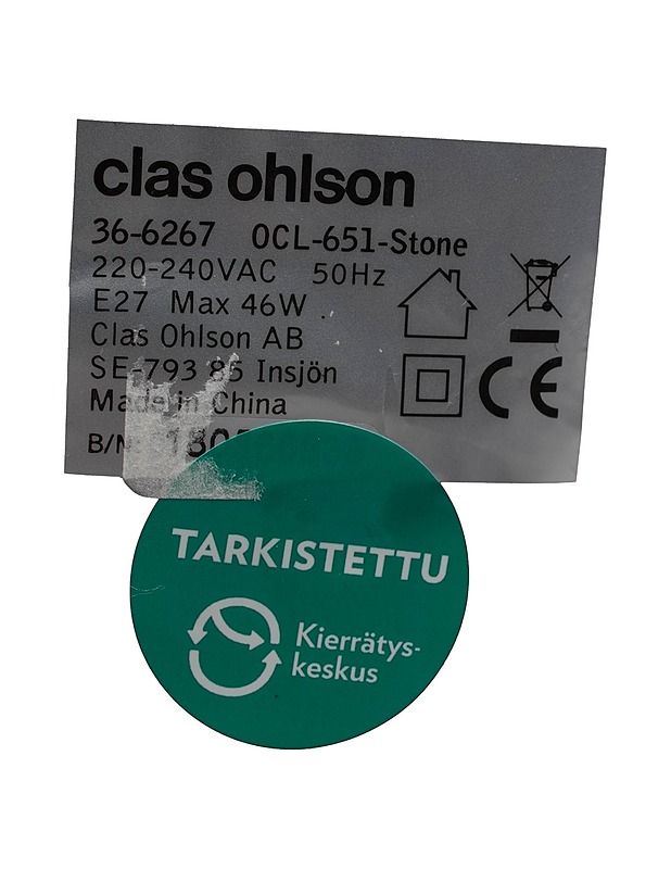 CLAS OHLSON pöytävalaisin - Valaisimet - 10105444339 - 2