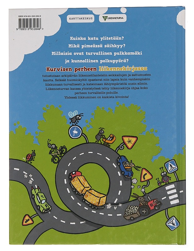 Kurvisen perheen liikennekirja - Ertimo, Laura - Lastenkirjat - 10105444344 - 1