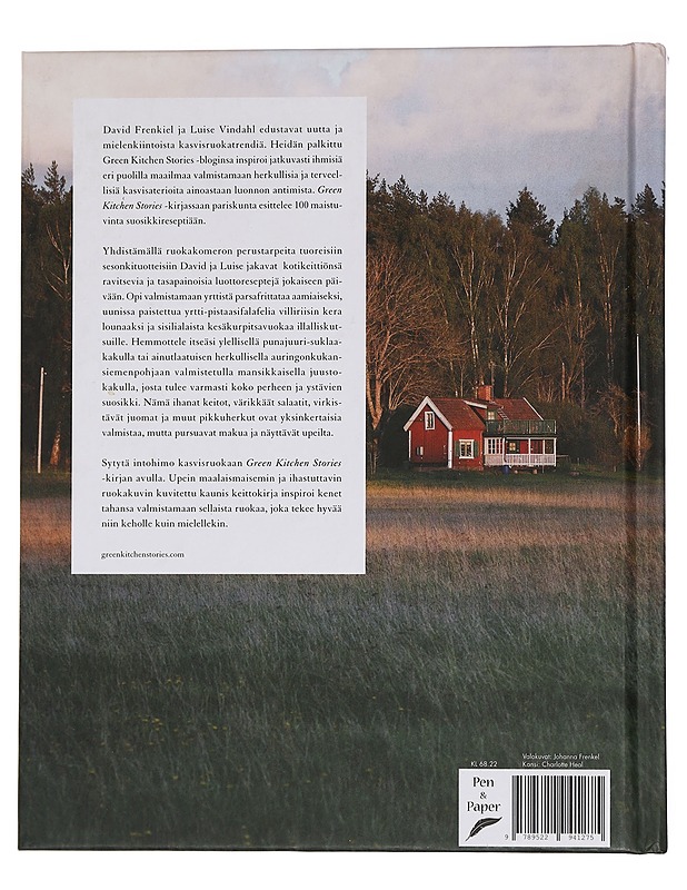 Green kitchen stories : herkullista ja terveellistä kasvisruokaa - Frenkiel, David - Ruokakirjat - 10105444345 - 1