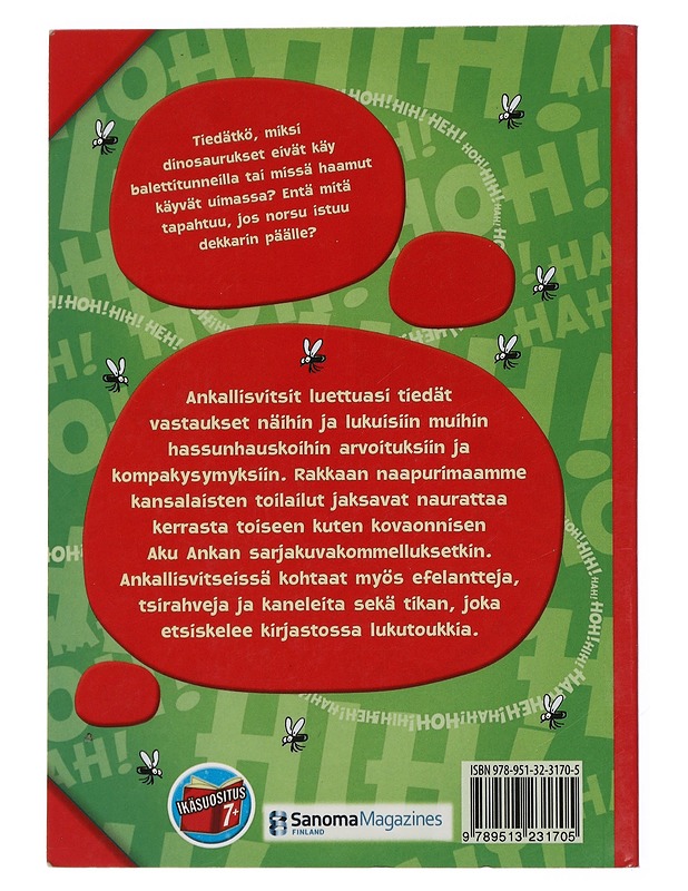 Ankallisvitsejä - Hulkkonen, Antti - Sarjakuvat - 10105444347 - 1