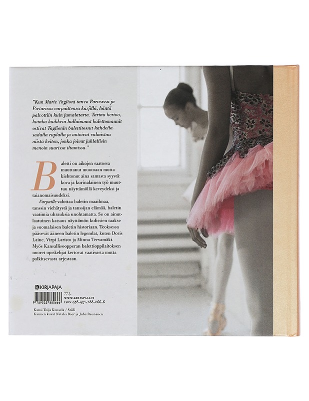 Varpaille : balettia koko elämä - Vihmanen, Liisa - Historiakirjat - 10105444349 - 1