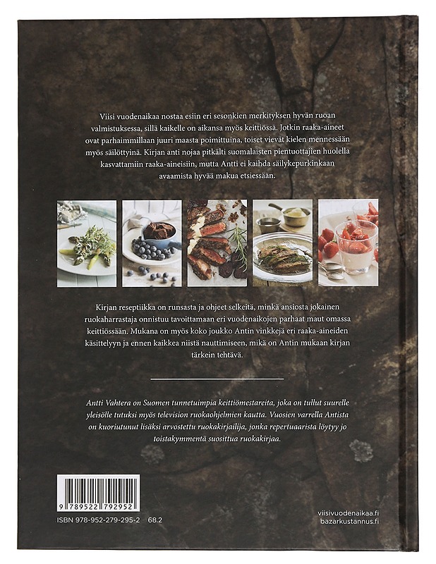 Viisi vuodenaikaa - Antti Vahtera - Ruokakirjat - 10105444354 - 1