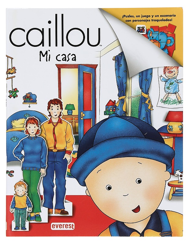 Caillou: Mi casa - Lastenkirjat - 10105444371 - 0