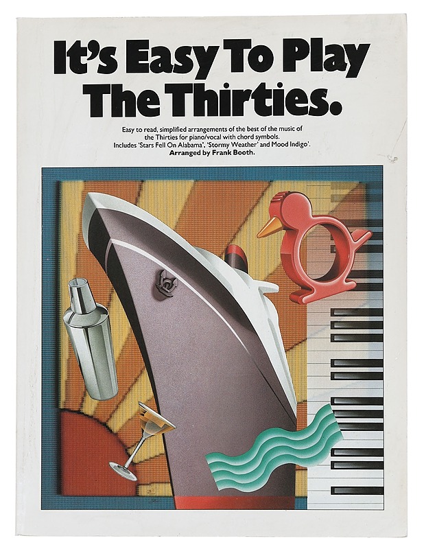 It's easy to play the thirties - Musiikki- ja elokuvakirjat - 10105444375 - 0