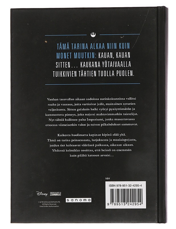 Prinsessa, lurjus ja maalaispoika : tarina elokuvasta Star Wars, uusi toivo - Bracken, Alexandra - Fantasia- ja scifi - 10105444378 - 1