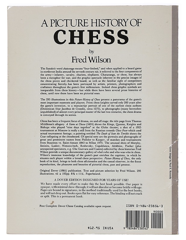 A picture history of Chess - Harrastekirjat - 10105444381 - 1