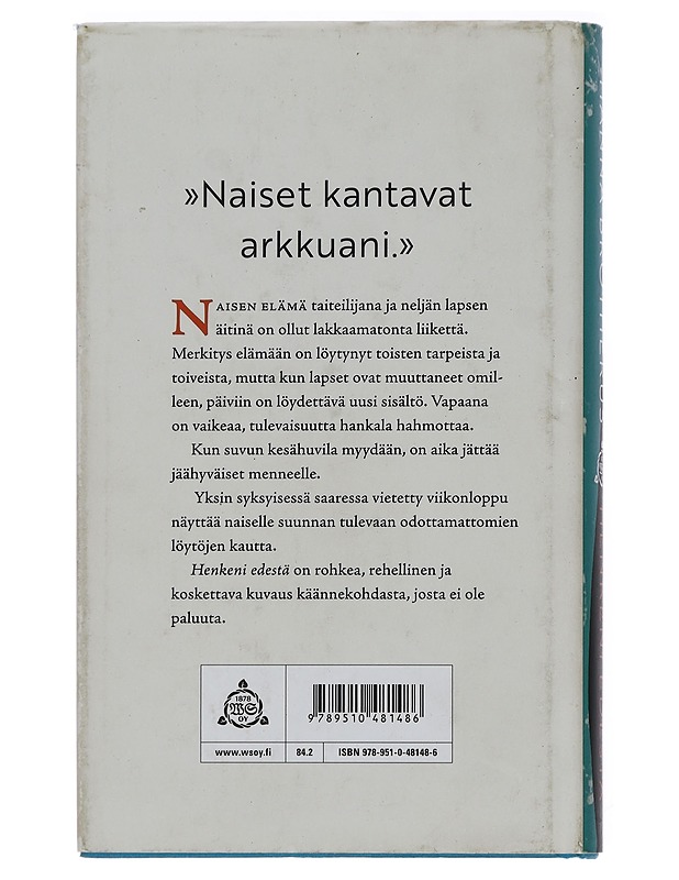 Henkeni edestä - Brotherus, Hanna - Kaunokirjallisuus - 10105444389 - 1