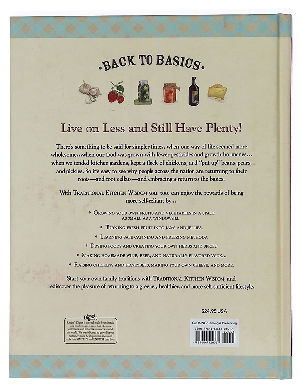 Back to Basics : Traditional Kitchen Wisdom - Chesman, Andrea - Tietokirjat ja oppaat - 10105444391 - 1