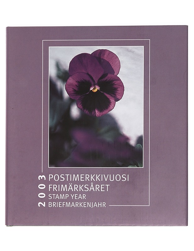 Postimerkkivuosi 2003 = Frimärksåret = Stamp year = Briefmarkenjahr - Tietokirjat ja oppaat - 10105444485 - 0