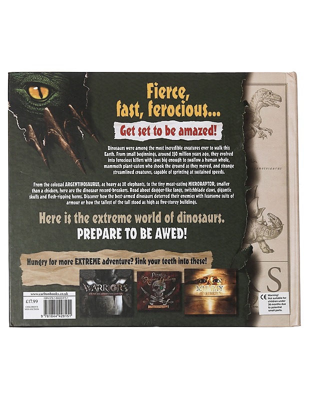 Extreme Dinosaurs - Robert Mash - Tietokirjat ja oppaat - 10105444488 - 1