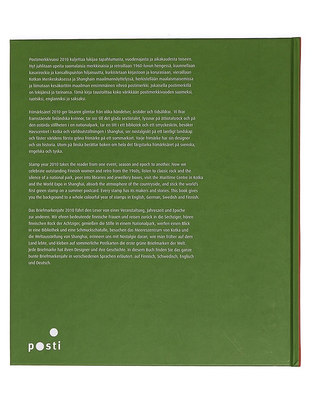  Postimerkkivuosi 2010 = Frimärksåret = Stamp year = Briefmarkenjahr - Tietokirjat ja oppaat - 10105444497 - 1