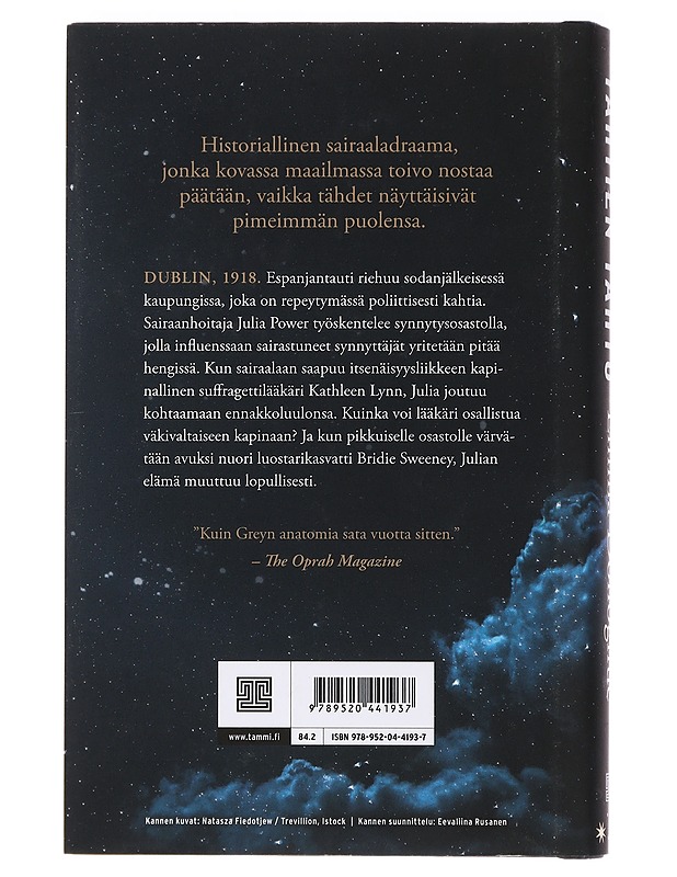 Tähtien tahto - Donoghue, Emma - Elämäkerrat ja muistelmat - 10105444525 - 1