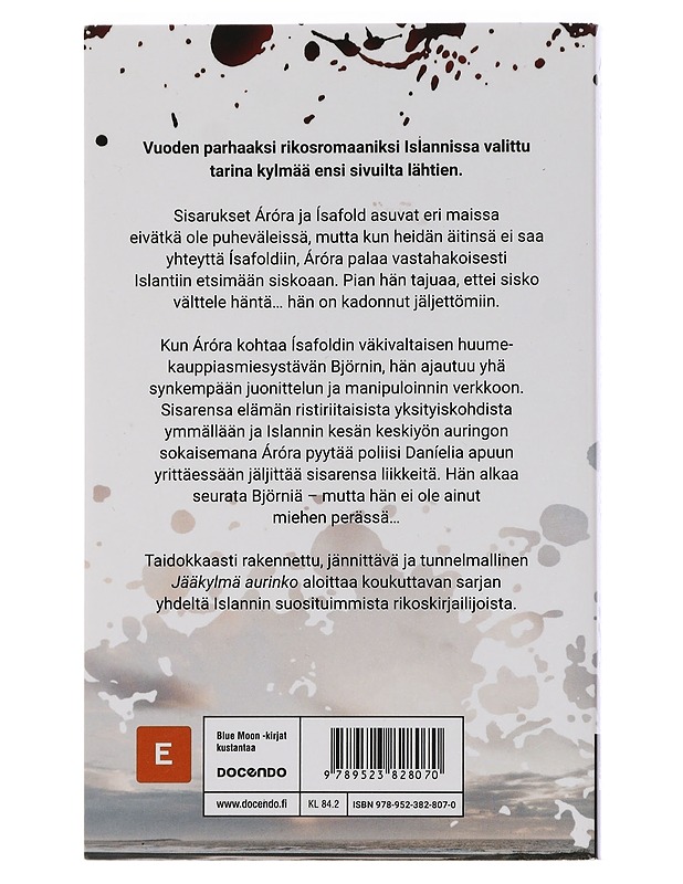 Jääkylmä aurinko - Lilja Sigurðardóttir - Jännitys ja dekkarit - 10105444536 - 1