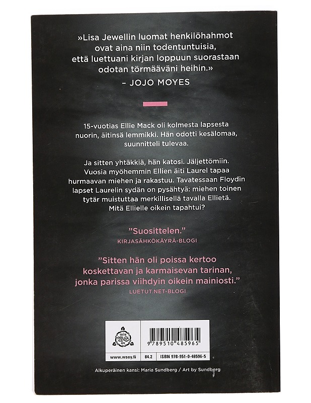 Sitten hän oli poissa - Jewell, Lisa - Jännitys ja dekkarit - 10105444563 - 1