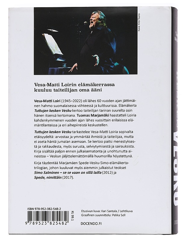 Tuttujen kesken Vesku : Vesa-Matti Loiri 1945-2022 - Tuomas Marjamäki - Elämäkerrat ja muistelmat - 10105444570 - 1