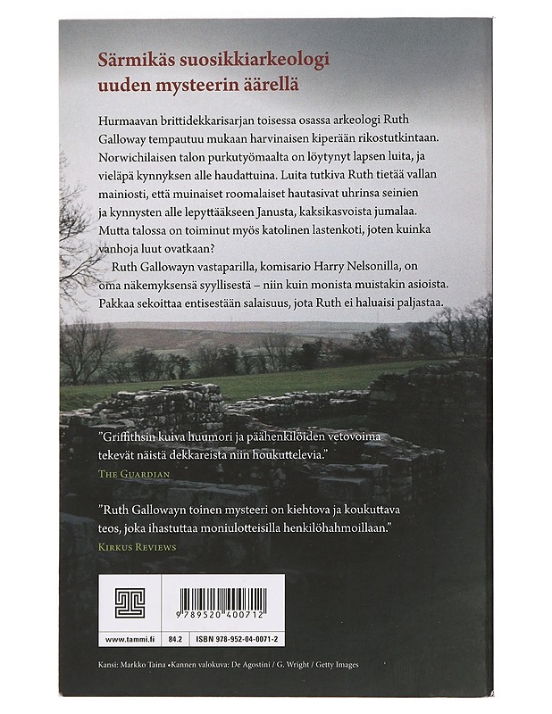 Januksen kivi - Griffiths, Elly - Jännitys ja dekkarit - 10105444572 - 1