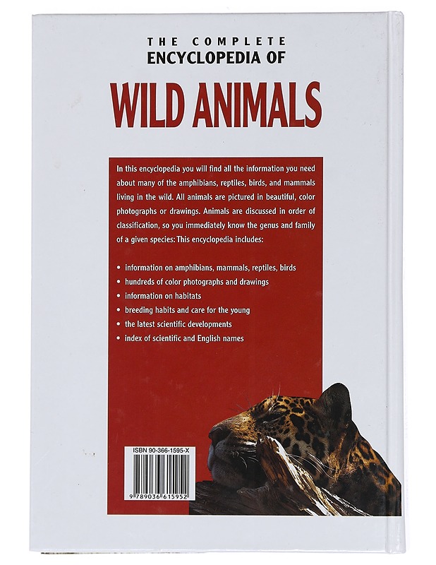 The complete encyclopedia of wild animals - Esther Verhoef-Verhallen - Lemmikki- ja luontokirjat - 10105444573 - 1