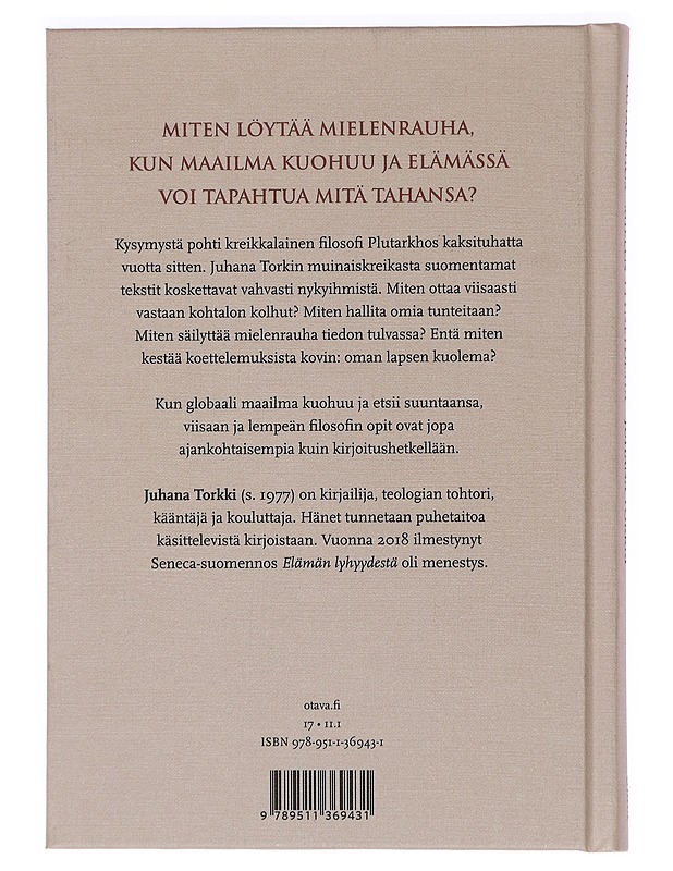 Mielen tyyneydestä - Plutarkhos - Tietokirjat ja oppaat - 10105444612 - 1