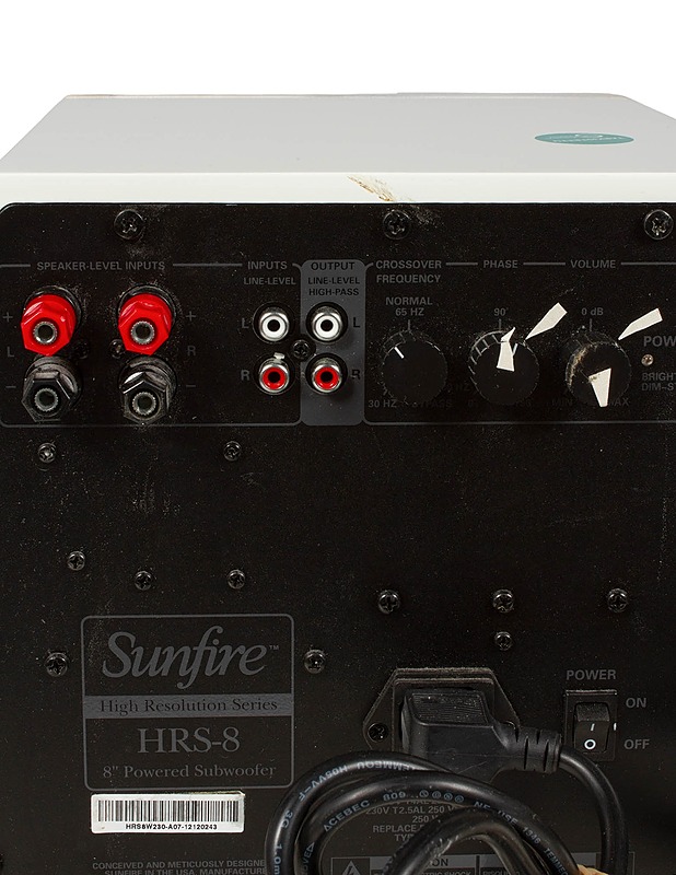 SUNFIRE HRS-8 aktiivi subwoofer - Audio - 10105444630 - 3