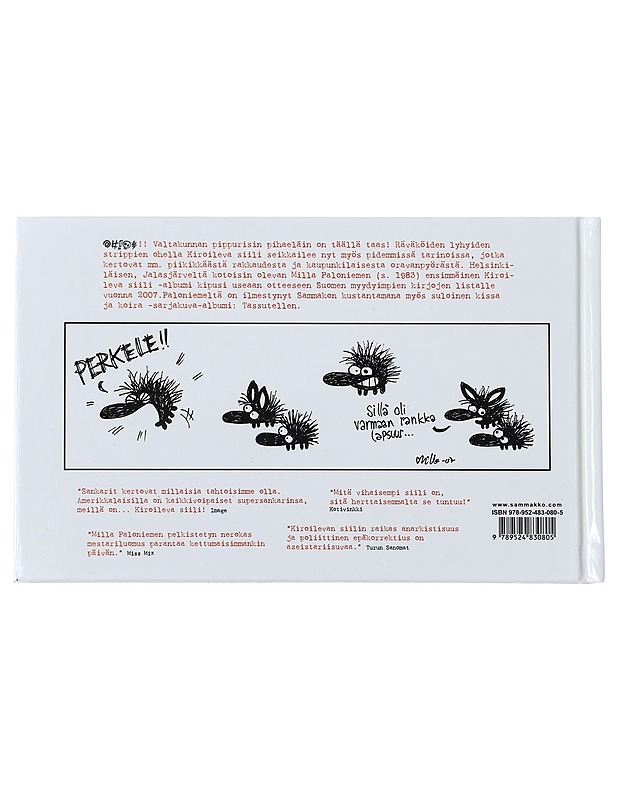 Kiroileva siili 2 - Milla Paloniemi - Sarjakuvat - 10105444615 - 1